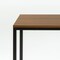 Modern Wood Top Desk with Heavy Duty Steel Frame Perfect for Home Office and Study Use